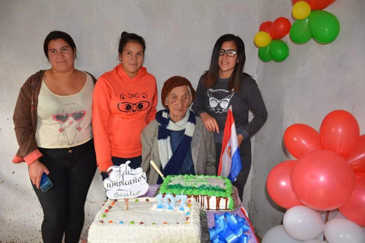 Excombatiente conmemora 107 años de vida en Coronel Bogado Excombatiente conmemora 107 años de vida en Coronel Bogado