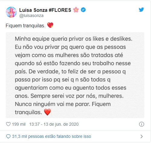 Luísa Sonza e Whindersson: duas grandes polêmicas em um dia só