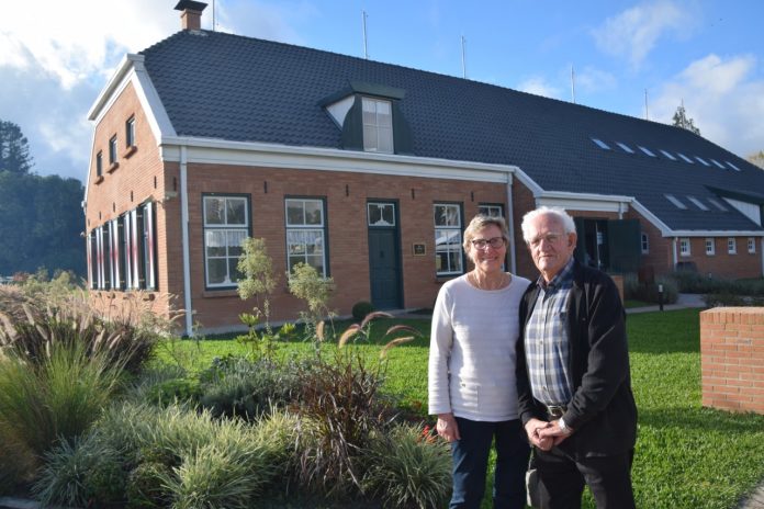 Reinder Mattheus Barkema e a esposa Jantje Van der Vinne Barkema Créditos: Arquivo Pessoal