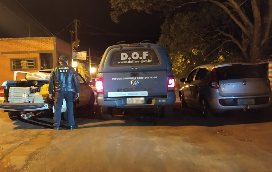 Carro com quase 300 quilos de maconha é apreendido em Ponta Porã