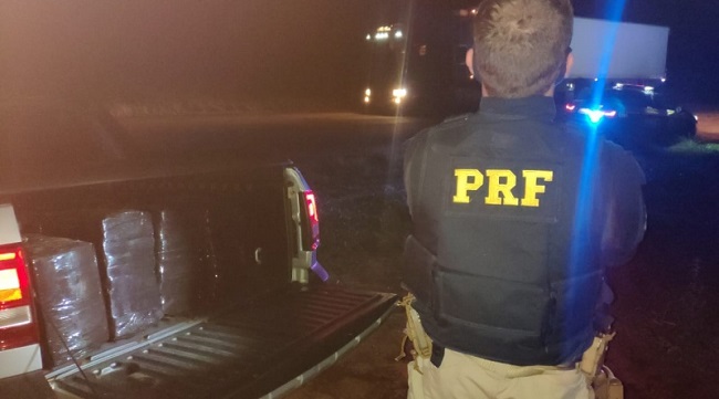 Na região de Naviraí traficante abandona veículo com drogas e foge a pé da PRF