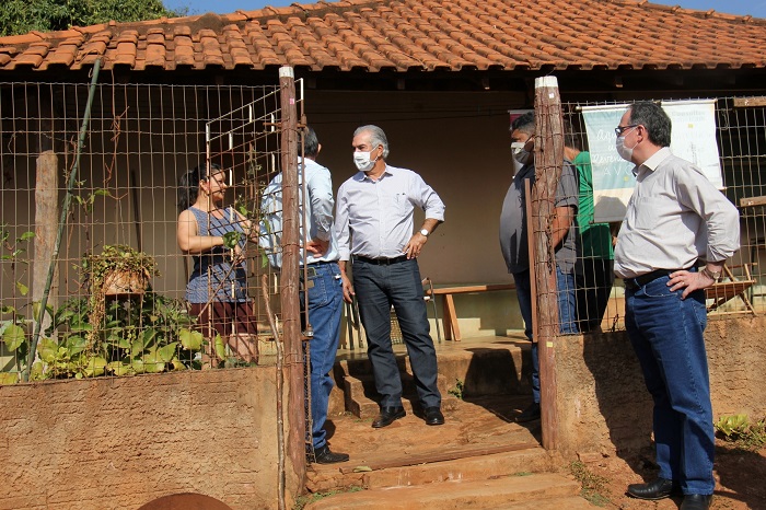 Governador vistoria obras em rodovias que levam progresso para distritos de Jaraguari Governador vistoria obras em rodovias que levam progresso para distritos de Jaraguari