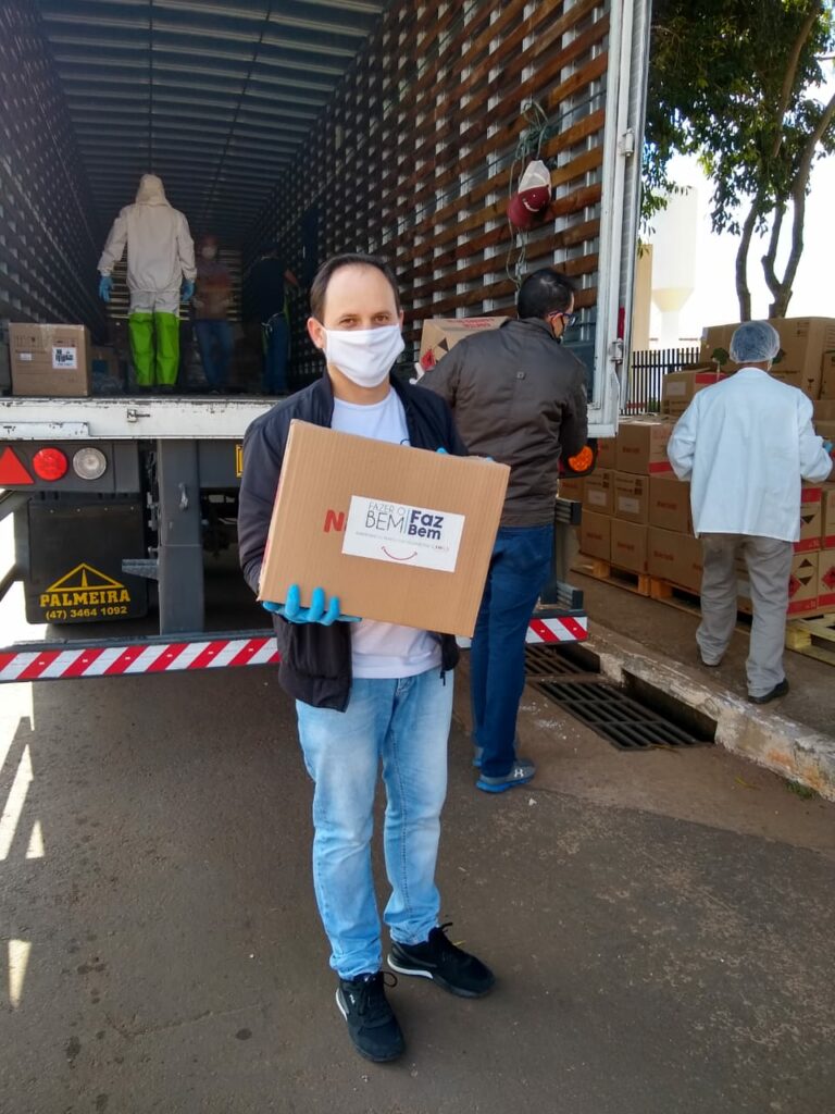 Ponta Porã recebe novas doações da JBS Ponta Porã recebe novas doações da JBS