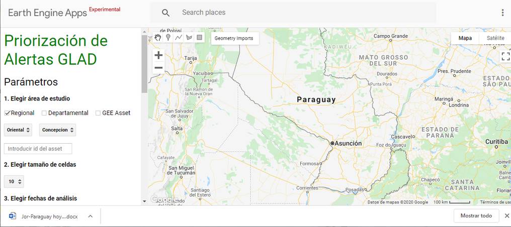 La tecnología como herramienta para pelear contra la deforestación en Paraguay La tecnología como herramienta para pelear contra la deforestación en Paraguay