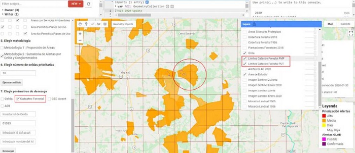 La tecnología como herramienta para pelear contra la deforestación en Paraguay La tecnología como herramienta para pelear contra la deforestación en Paraguay