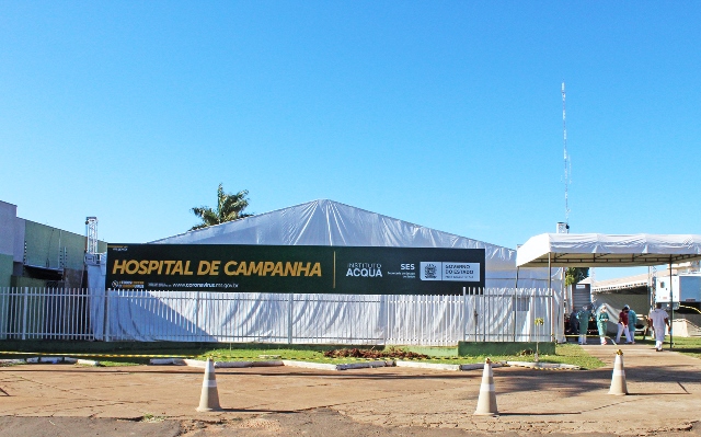 Governo do MS e Instituto Acqua inauguram Hospital de Campanha em Ponta Porã