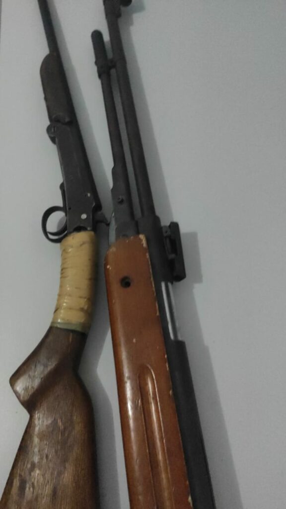 Polícia Civil apreende armas de fogo em zona de conflito agrário em Antônio João