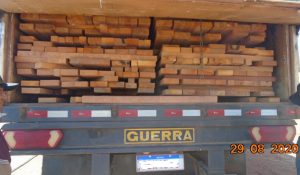 PMA autua madeireira de Rondônia em R$ 9,6 mil por transporte de carreta com carga ilegal de madeira ilegal PMA autua madeireira de Rondônia em R$ 9,6 mil por transporte de carreta com carga ilegal de madeira ilegal