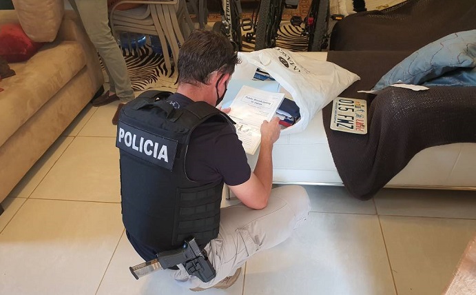 Incautación histórica de cocaína: cuarto allanamiento, ahora en San Bernardino Incautación histórica de cocaína: cuarto allanamiento, ahora en San Bernardino