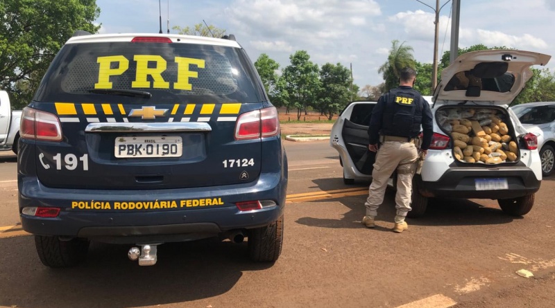 Vídeo: PRF apreende 195 Kg de skunk e 93 Kg de maconha