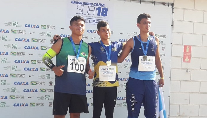 Atleta guarani-kaiowá de MS é vice-campeão brasileiro sub-18 de atletismo