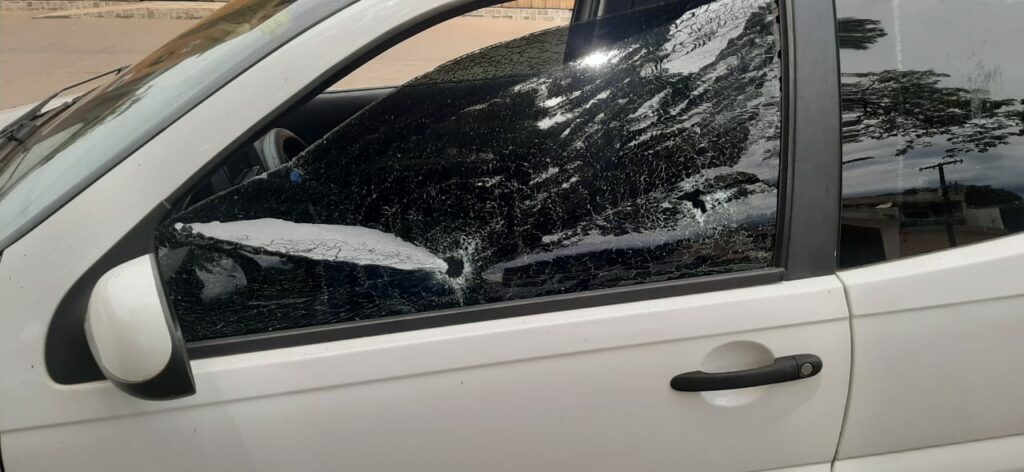 Em Ponta Porã, policiais percebem assalto, reagem, e bandido morre Em Ponta Porã, policiais percebem assalto, reagem, e bandido morre