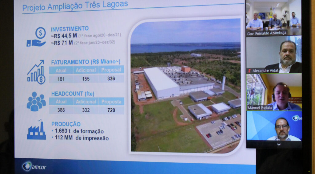 Fábrica em Três Lagoas vai dobrar produção e se consolidar como uma das maiores do mundo