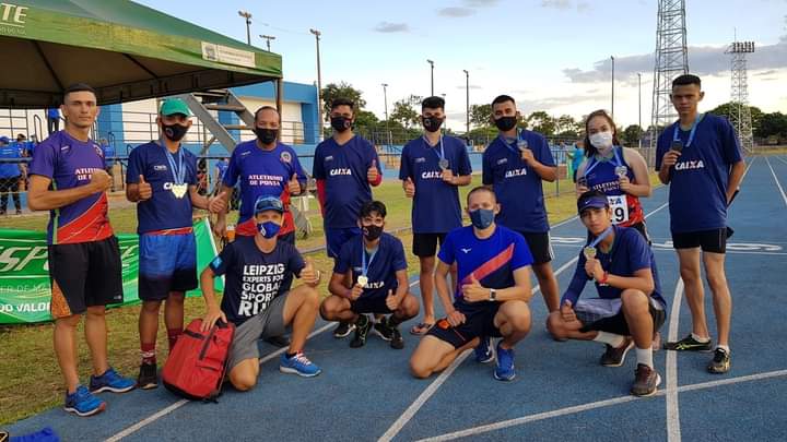 APEV de Ponta Porã faz bonito no Campeonato Estadual Caixa de Atletismo