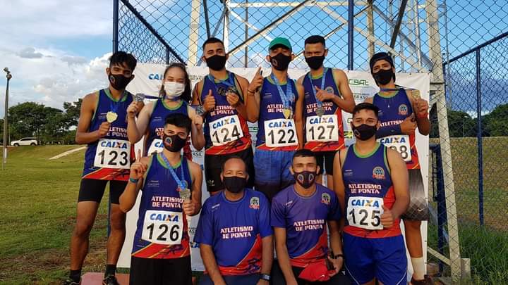 APEV de Ponta Porã faz bonito no Campeonato Estadual Caixa de Atletismo