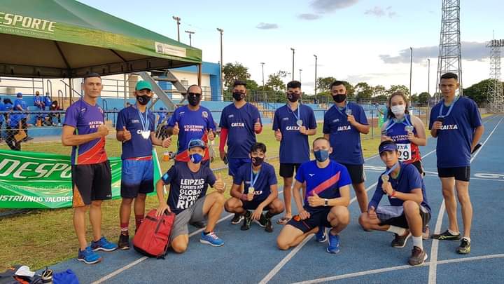 APEV de Ponta Porã faz bonito no Campeonato Estadual Caixa de Atletismo