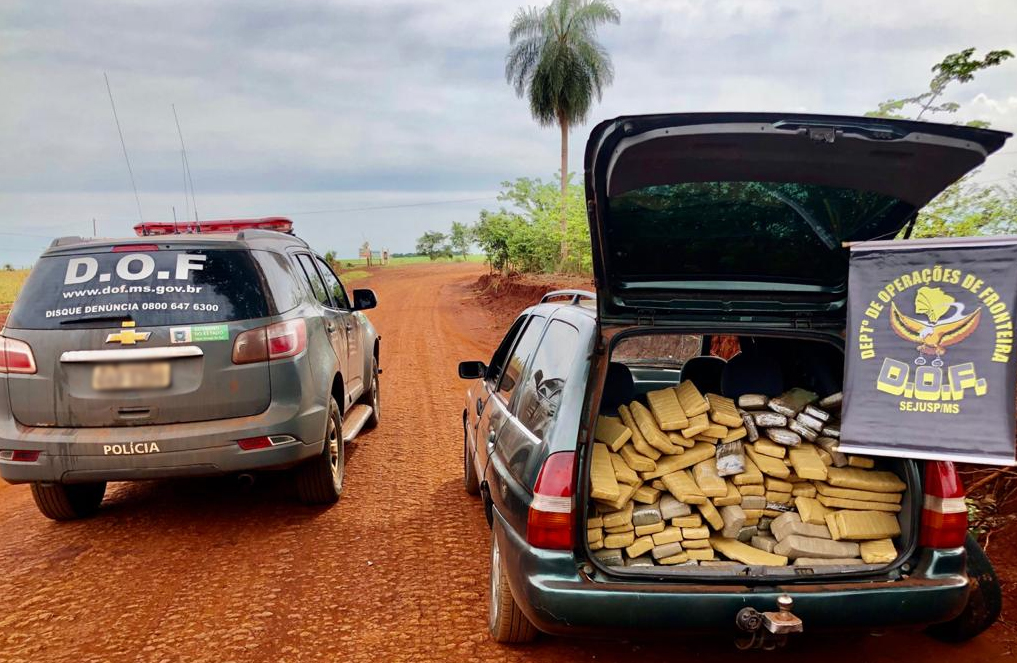 Contratado em Ponta Porã, homem é preso com carro cheio de maconha Contratado em Ponta Porã, homem é preso com carro cheio de maconha
