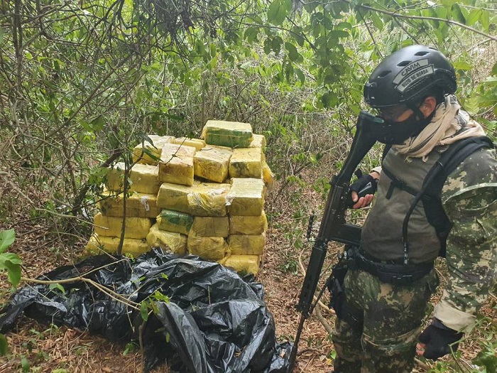 Incautan más de mil kilos de marihuana a orillas del Paraná