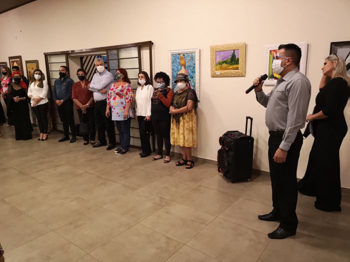 Artistas visuales de la frontera reunidos en interesante exposición de cuadros Artistas visuales de la frontera reunidos en interesante exposición de cuadros