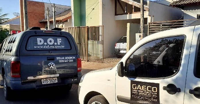 Gaeco cumpre mandado de prisão contra líder de organização criminosa acusada de tráfico de drogas Gaeco cumpre mandado de prisão contra líder de organização criminosa acusada de tráfico de drogas
