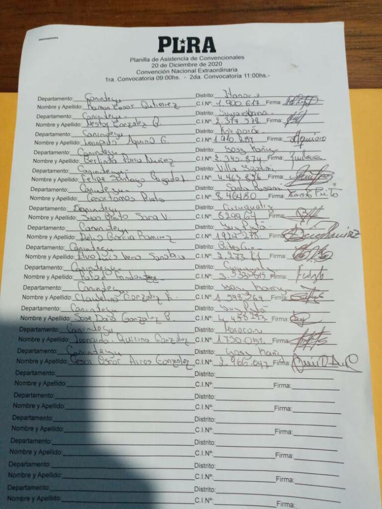 Por unanimidad, convencionales aprueban el desdoblamiento de las elecciones en el PLRA