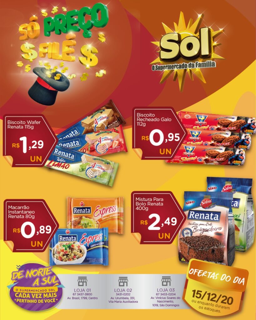 Supermercado Sol e as ofertas da terça só preços filé Supermercado Sol e as ofertas da terça só preços filé