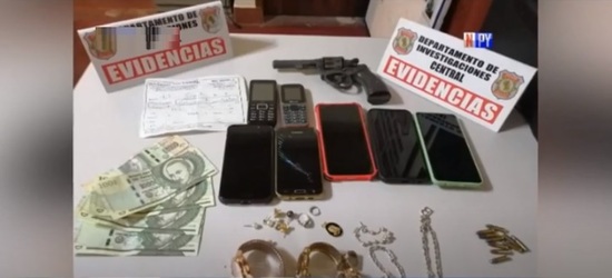 Roban joyas valuadas en G. 800 millones de una casa Roban joyas valuadas en G. 800 millones de una casa