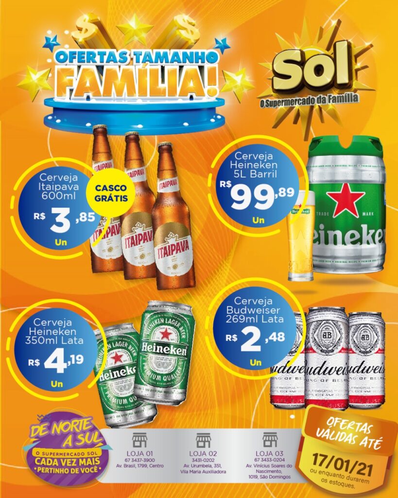 Supermercado Sol e as ofertas tamanho familia Supermercado Sol e as ofertas tamanho familia
