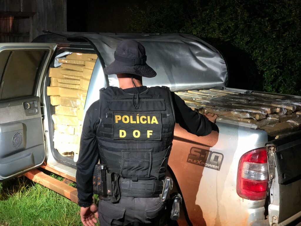 DOF fecha entreposto de droga em Antônio João e apreende maconha