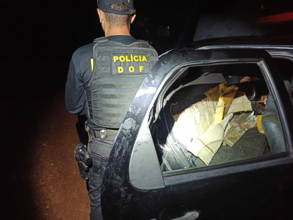 Ponta Porã: DOF apreende mais de 114 quilos de droga no Assentamento Itamarati