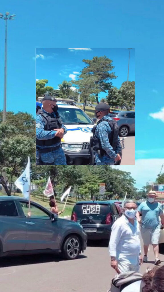Carreata contra Bolsonaro fracassa em Campo Grande Carreata contra Bolsonaro fracassa em Campo Grande