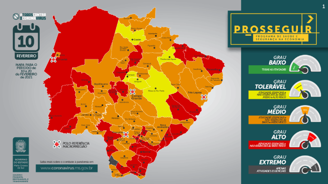 MPMS dá 48 horas para que Coronel Sapucaia retorne ao lockdown MPMS dá 48 horas para que Coronel Sapucaia retorne ao lockdown