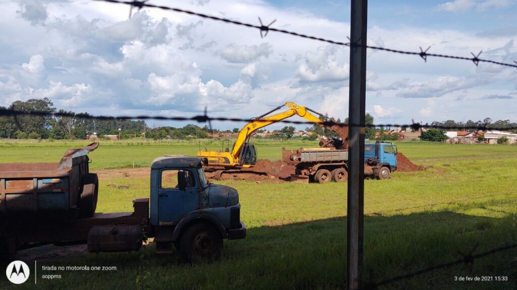 Execução de obra tem início na Funcespp, antiga estação ferroviária de Ponta Porã