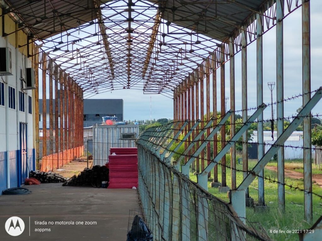 Execução de obra tem início na Funcespp, antiga estação ferroviária de Ponta Porã