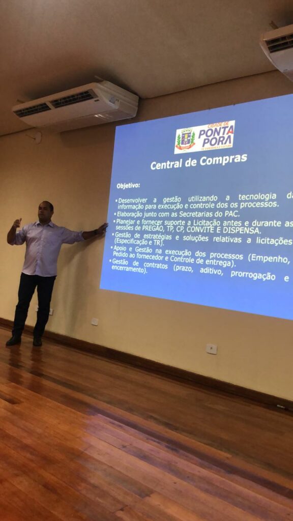 Prefeitura de Ponta Porã adota procedimentos padronizados para compras