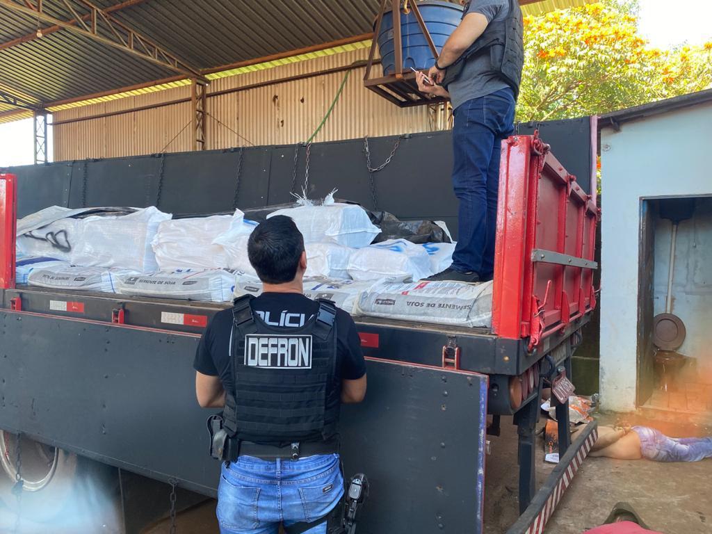 Defron localiza entreposto de drogas em bairro de Ponta Porã