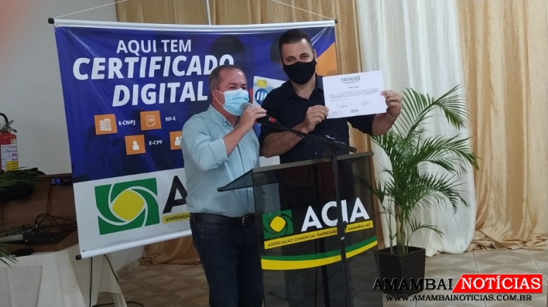 Andrei Piovesan tomou posse como novo presidente da ACIA Andrei Piovesan tomou posse como novo presidente da ACIA
