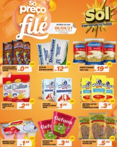 Supermercado Sol e as ofertas da terça só preço filé