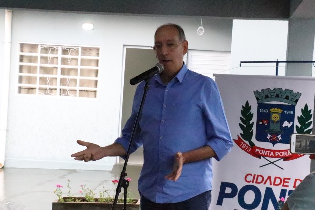Em Ponta Porã, Hélio Peluffo entrega reforma e ampliação do abrigo municipal