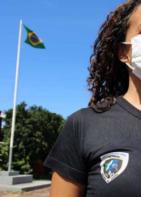 Em Ponta Porã, Policiais da Coordenadoria Geral de Perícias recebem vacina contra covid-19