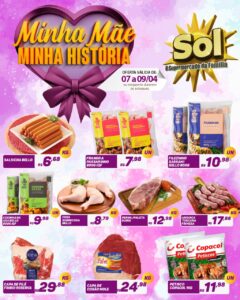 Supermercado Sol e as ofertas para o final de semana