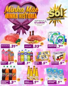 Supermercado Sol e as ofertas para o final de semana