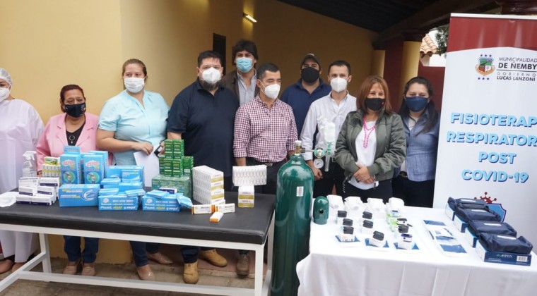 Importante donación de insumos y medicamentos para el área de salud de Ñemby