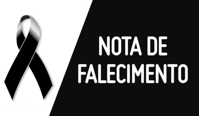 nota falecimento