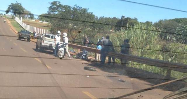 Motociclista morre na Rua Vital Brasil em Ponta Porã