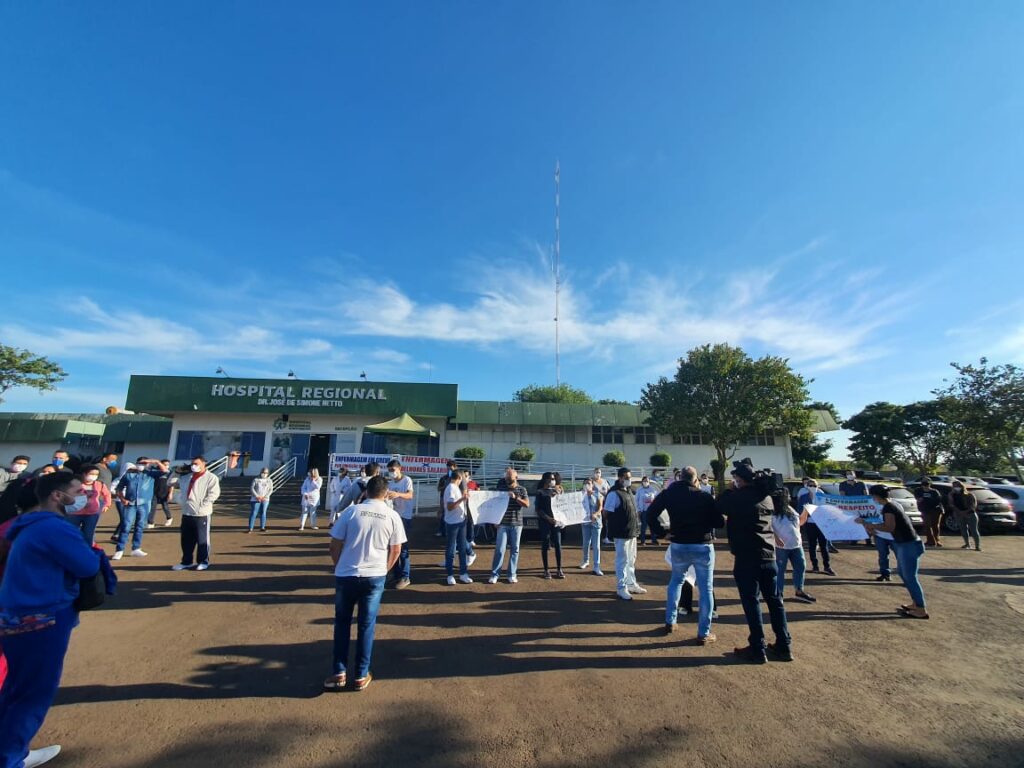 Enfermagem do Hospital Regional de Ponta Porã entram em greve nessa quinta, dia 27