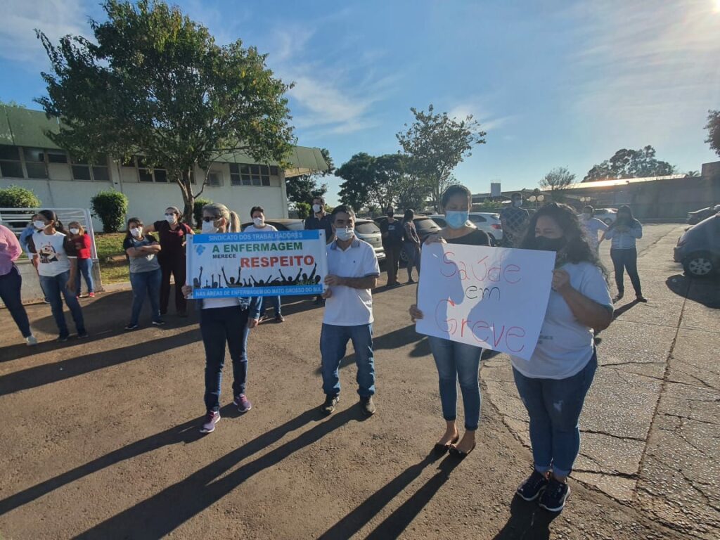 Enfermagem do Hospital Regional de Ponta Porã entram em greve nessa quinta, dia 27