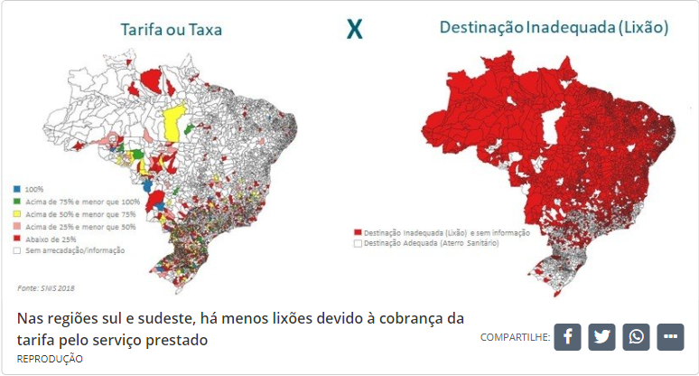 País desativa 601 lixões e ainda restam mais de 2,6 mil em atividade País desativa 601 lixões e ainda restam mais de 2,6 mil em atividade