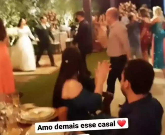 PM encerra festa de casamento com aglomeração e show de Jads e Jadson