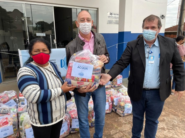 Ponta Porã: Assistência Social recebe cestas básicas da campanha “Doar – um gesto que salva vidas”